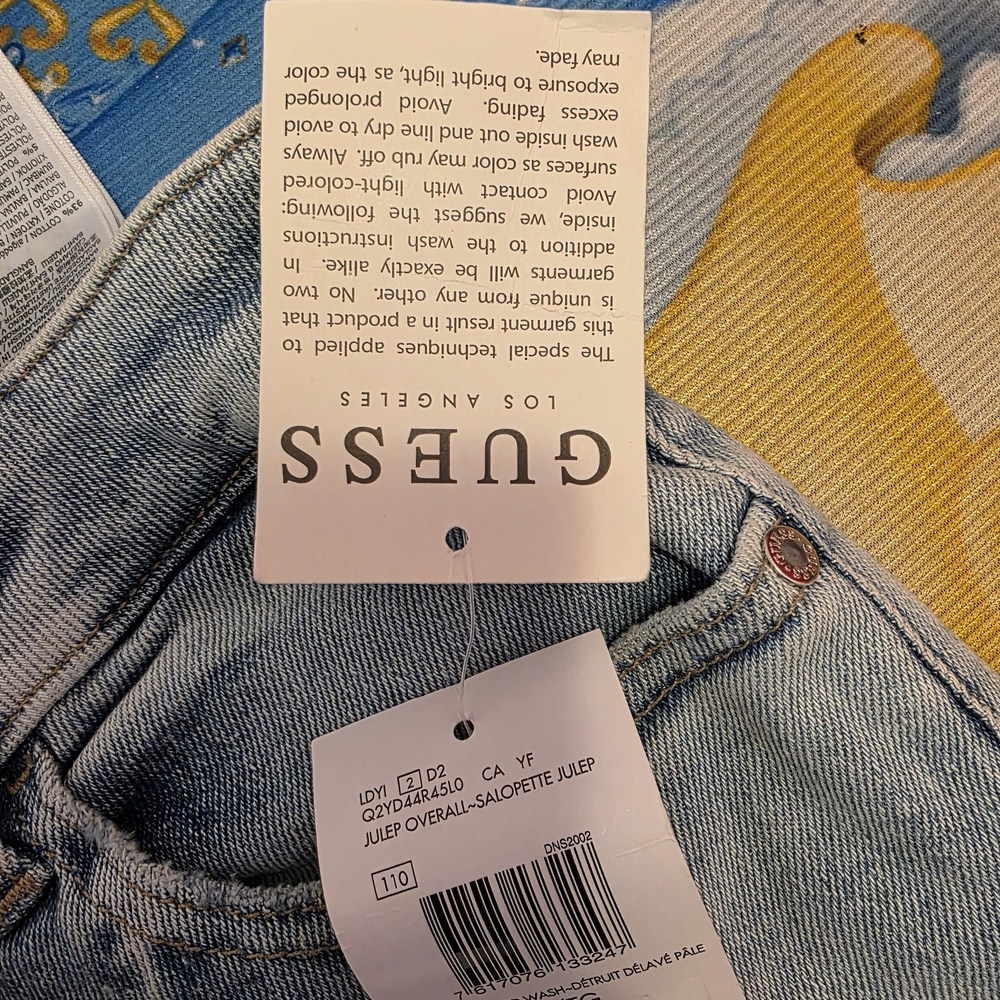 GUESS Light Blue Women's Denim Overalls